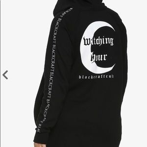 BlackCraft Witching Hour Girls Long Hoodie